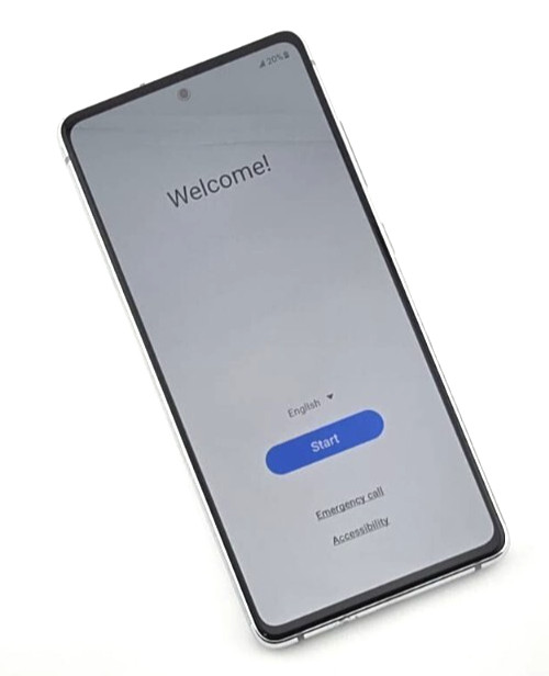 Samsung Galaxy S20 FE 5G SM-G781U1/DS Dual SIM 128GB GSM Unlocked Cloud White