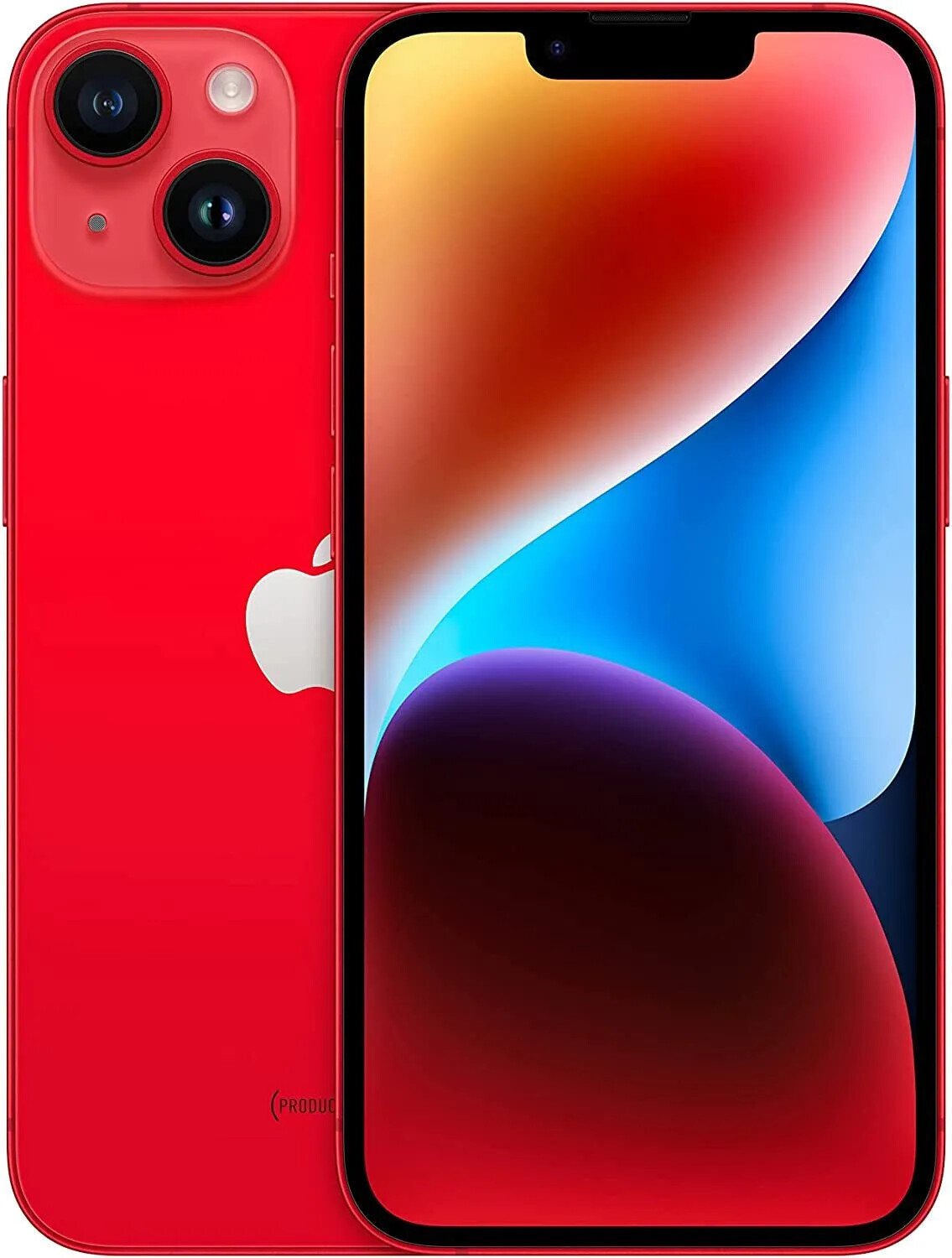 Apple iPhone 14 (Excellent Cond) Unlocked 128GB Red 99% BH Verizon AT&T T-Mobile