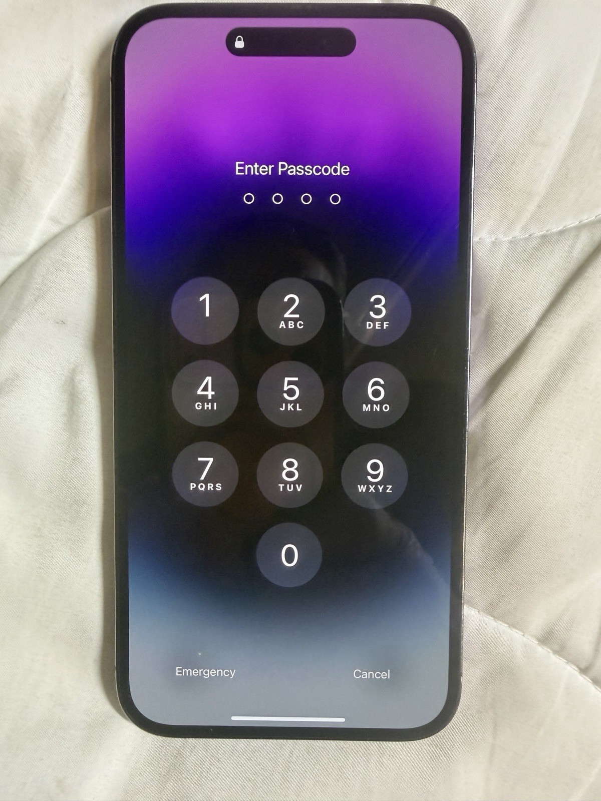 Apple iPhone 14 Pro Max MQ8W3LL/A 256GB Purple iOS 18.6.2 Bluetooth Wi-Fi