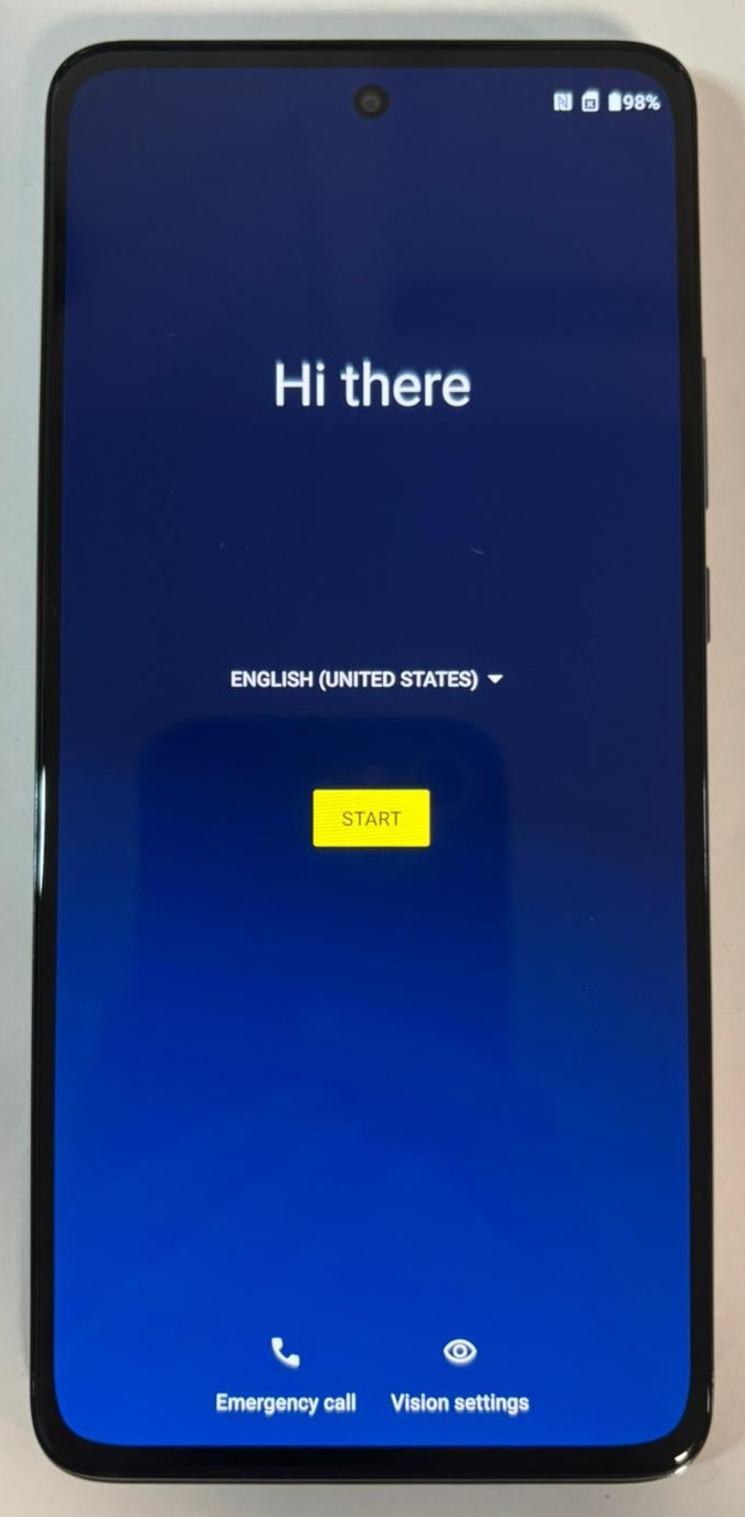 Open Box Motorola Moto Edge 2022 Mineral Gray 256GB Verizon Locked