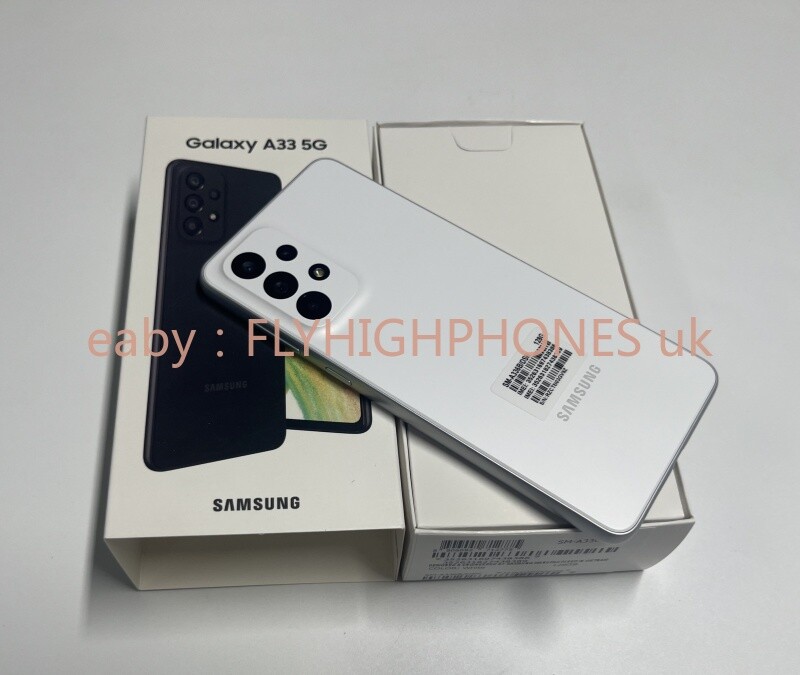 Samsung Galaxy A33 5G Dual SIM 6GB/128GB Unopened Multicolor Unlocked 5000mAh