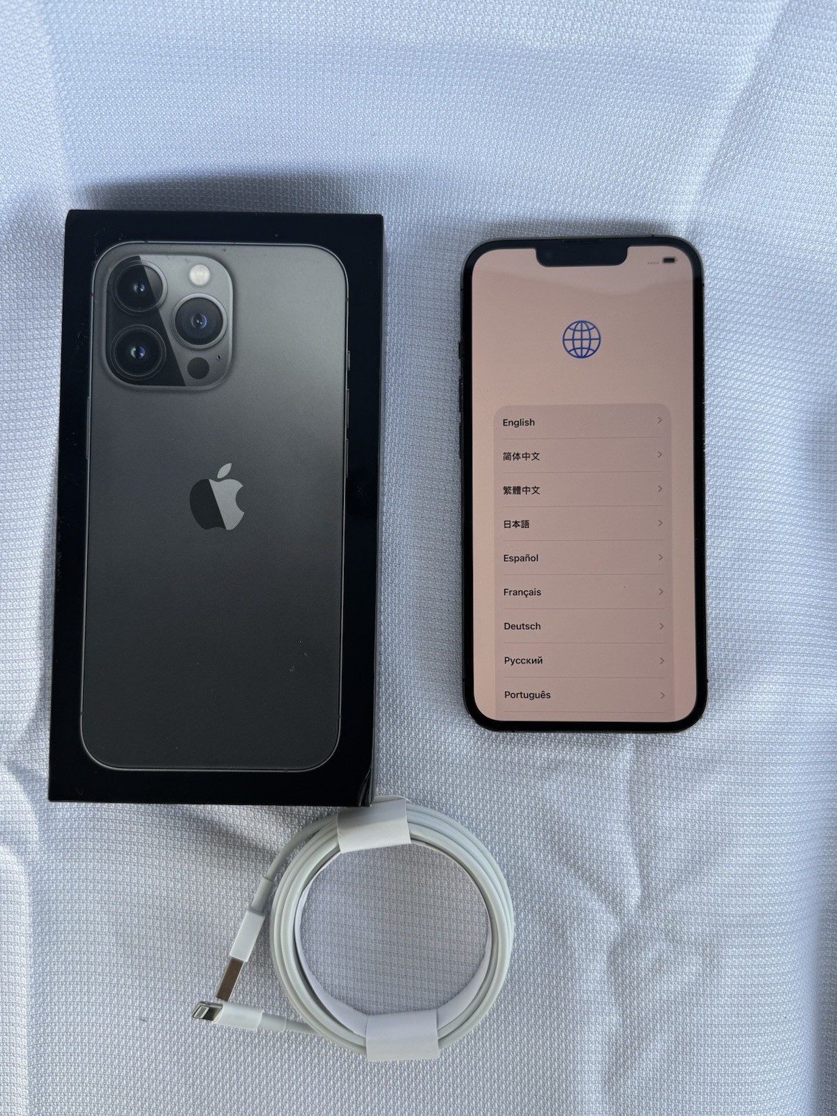 Apple iPhone 13 Pro 128GB Graphite Smartphone A2483 w/ Box Verizon Unlocked