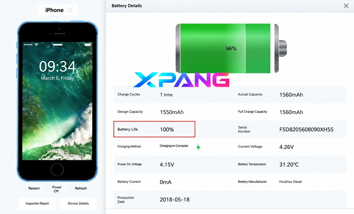 Apple iPhone 5C Unlocked New Battery 8/16/32GB BLUE/GREEN/PINK/WHITE/ #XPAN