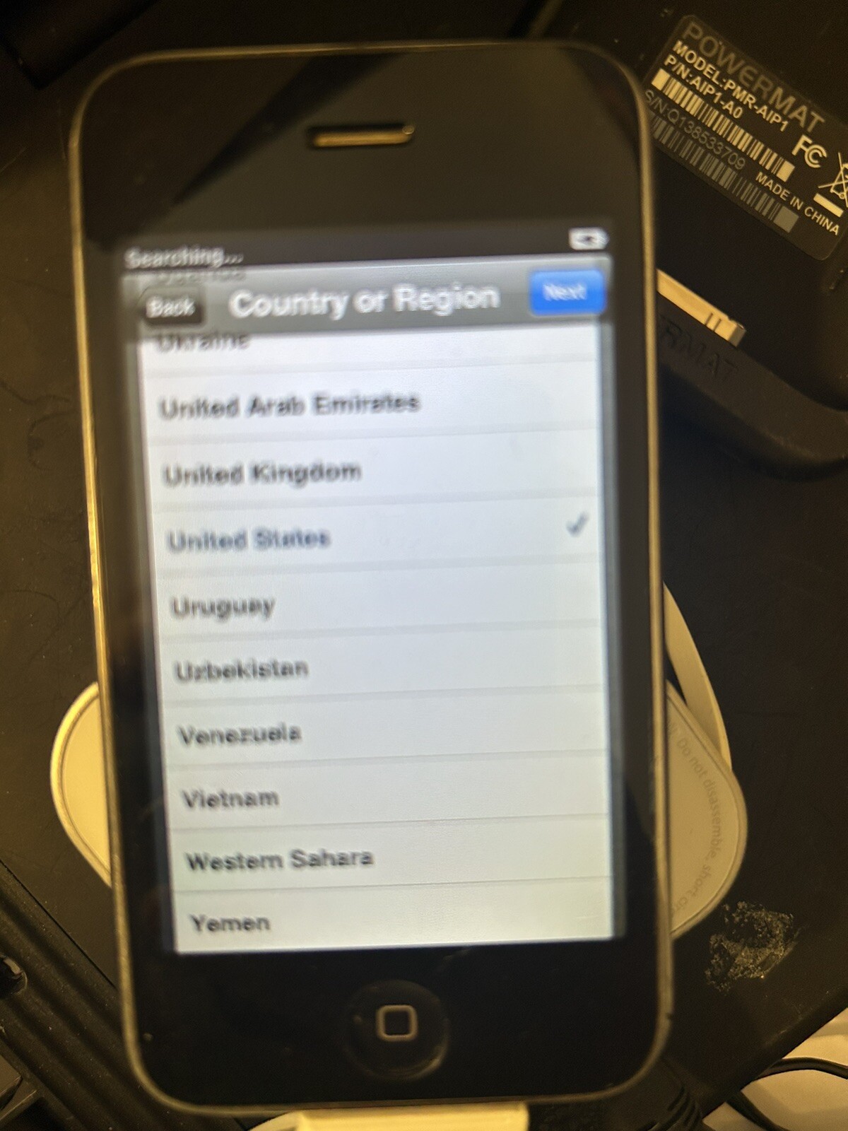 RARE Apple iPhone black (AT&T) A1303 (GSM) 6.1.6 with extras