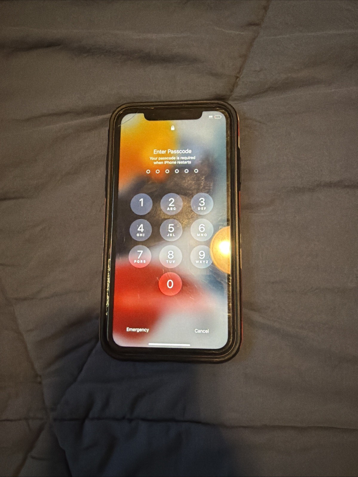 Locked iPhone 11
