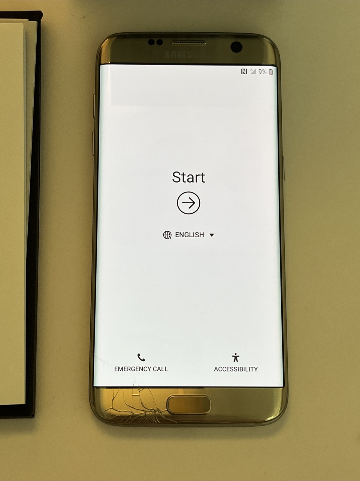 Samsung Galaxy S7 Edge G935A 32GB Verizon/GSM Unlocked-Gold -Good