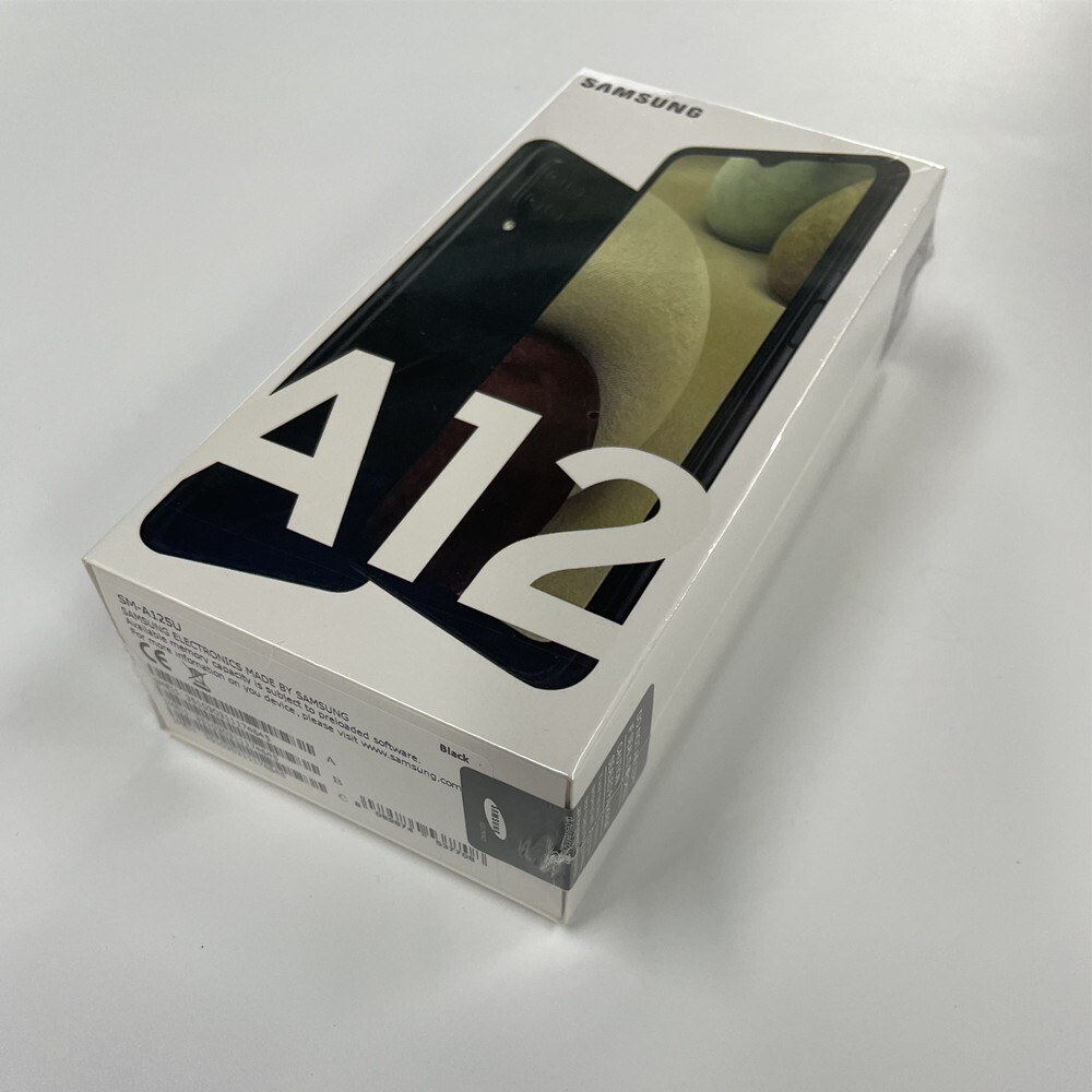 Samsung Galaxy A12 Dual SIM 64GB 6.5″ Fingerprint NFC 4G LTE Android Unlocked