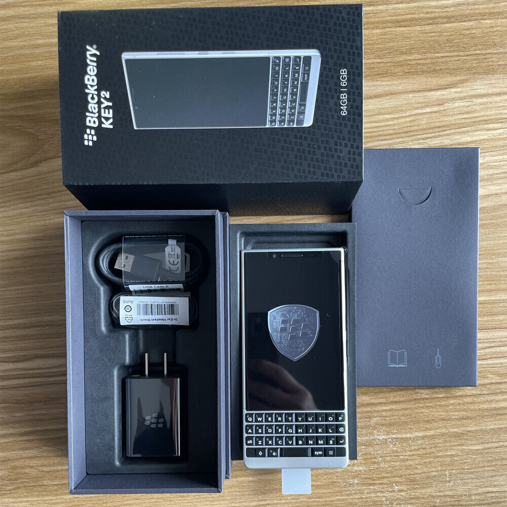 Blackberry Key2 BBF100-2 BBF100-1 BBF100-4 64GB Unlocked Smartphone New Sealed
