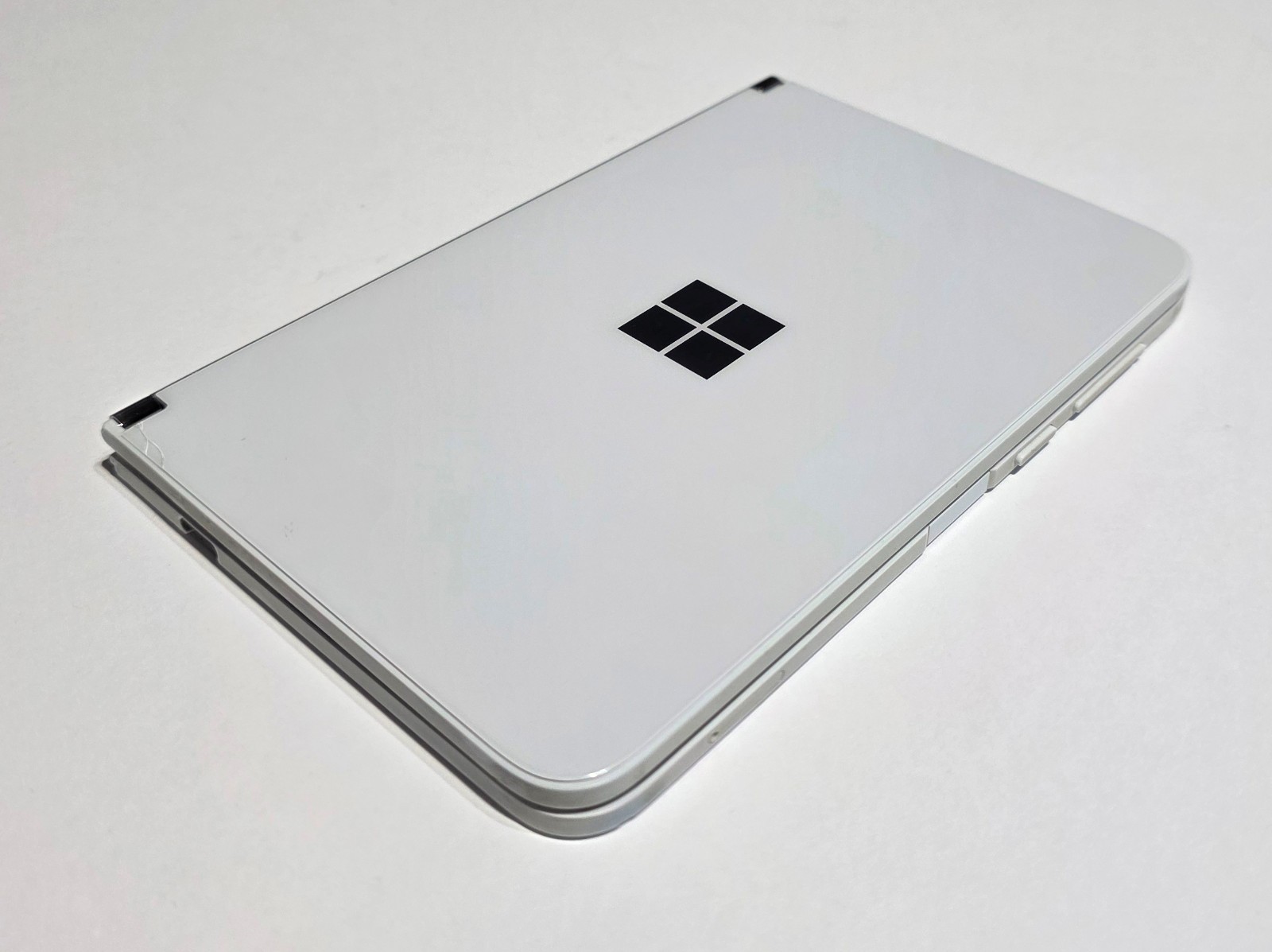 Original Glacier White Microsoft Surface Duo 128GB Unlocked Android Phone Only