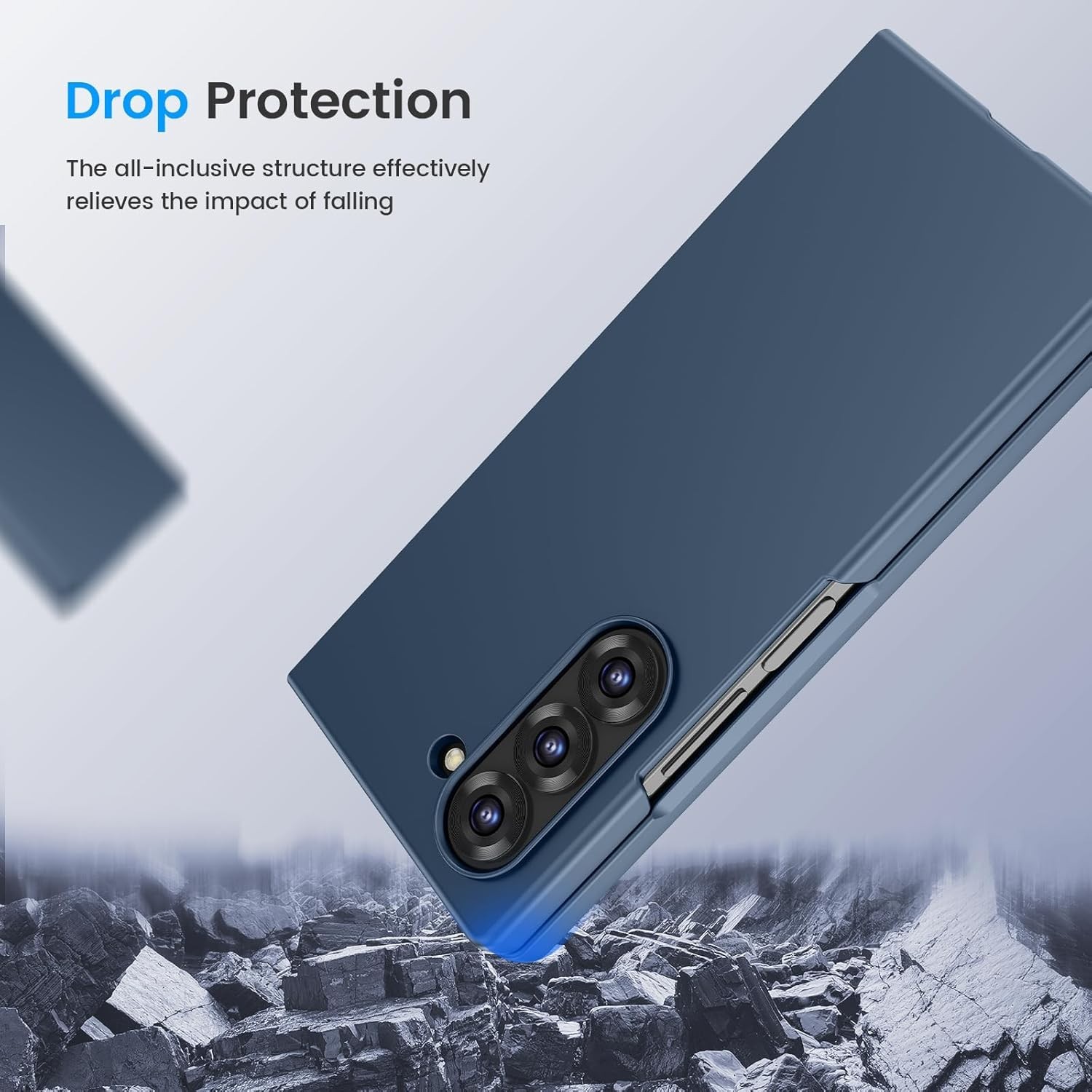 Case & Built-in Screen Protector for Samsung Galaxy Z Fold 6 Ultra-Thin Green