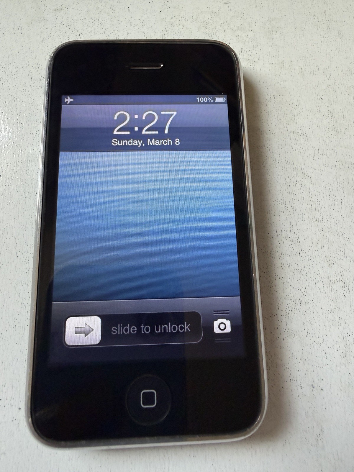 Vintage Apple iPhone 3GS A1303 3G Smartphone Black 32GB IOS Tested W/ Otterbox
