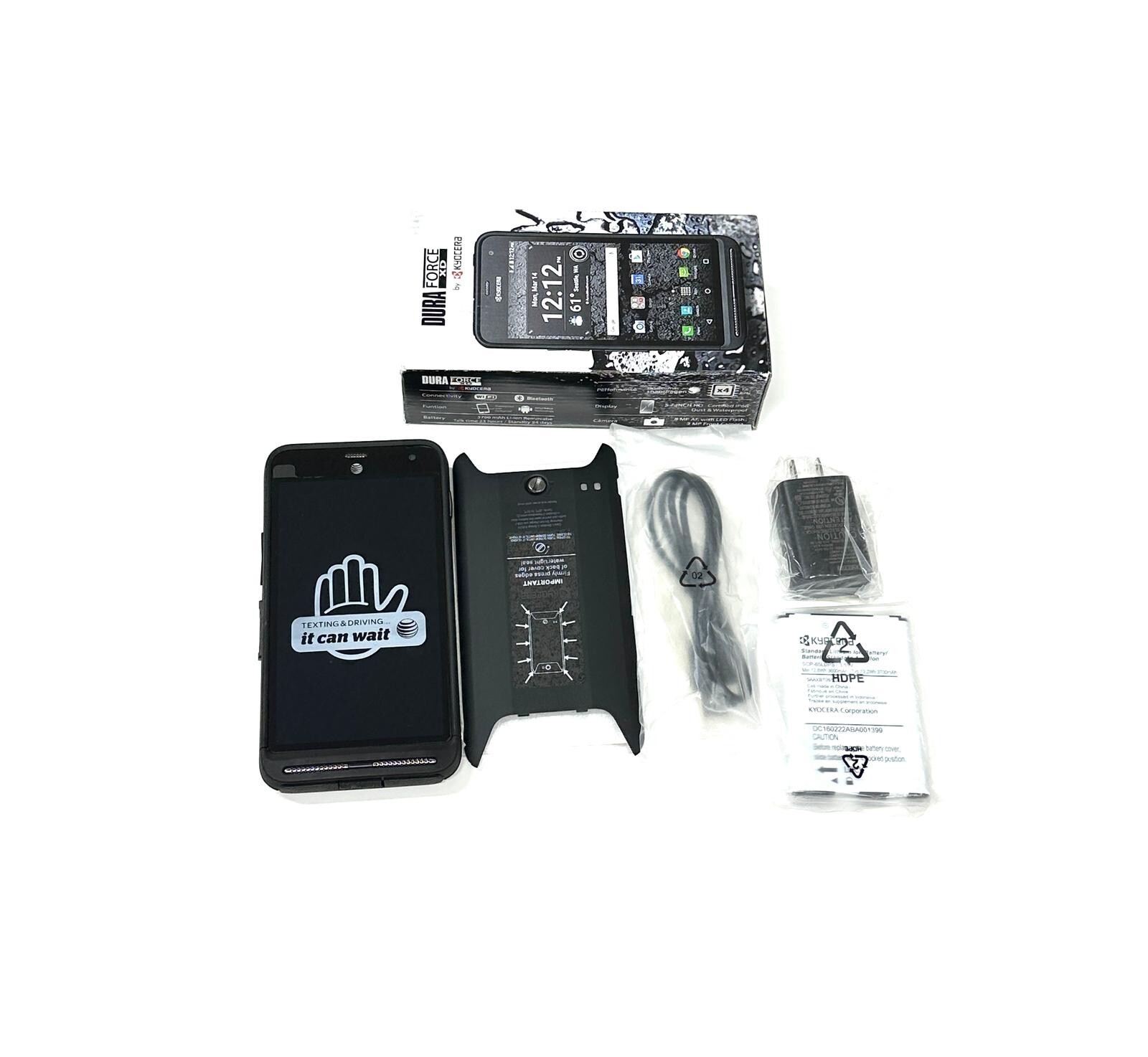 KYOCERA DURAFORCE XD E6790 16GB BRAND NEW AT&T UNLOCKED + FREE 32GB MICROSD CARD