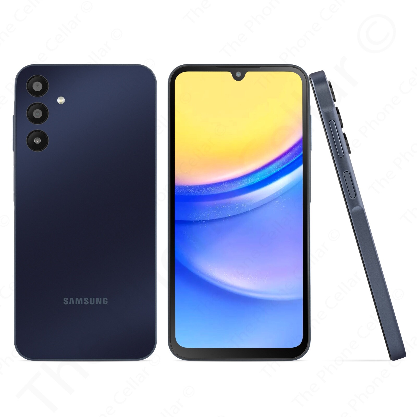 Samsung Galaxy A15 5G SM-A156U 128GB Cricket Unlocked 6.5″ 50MP WiFi Brave Black