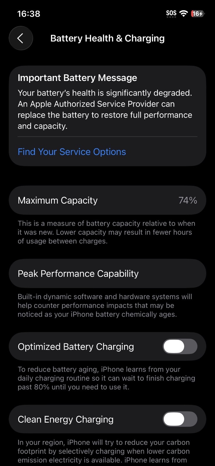 Apple iPhone 12 Pro 128GB Blue USED : BATTERY LEVEL 74% : UNLOCKED