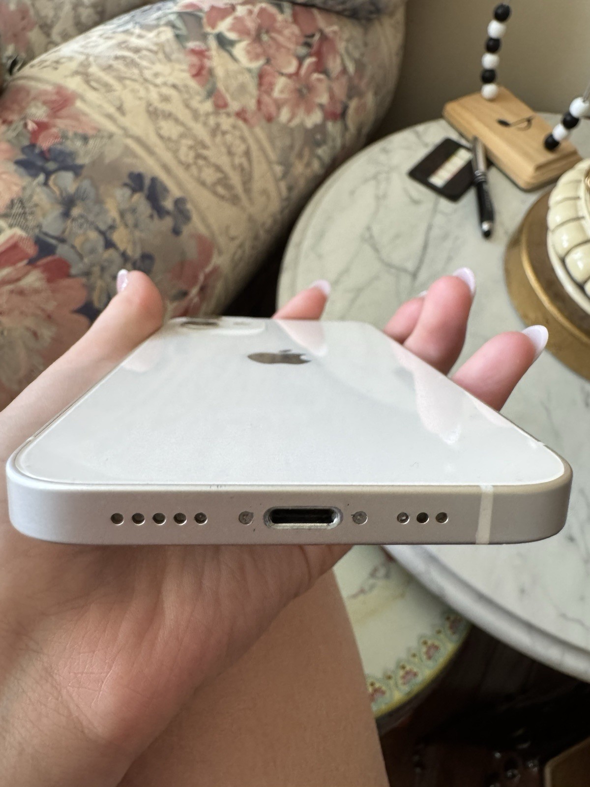 Apple iPhone 12 128GB Unlocked iOS White Dual Camera 12MP Slate Style