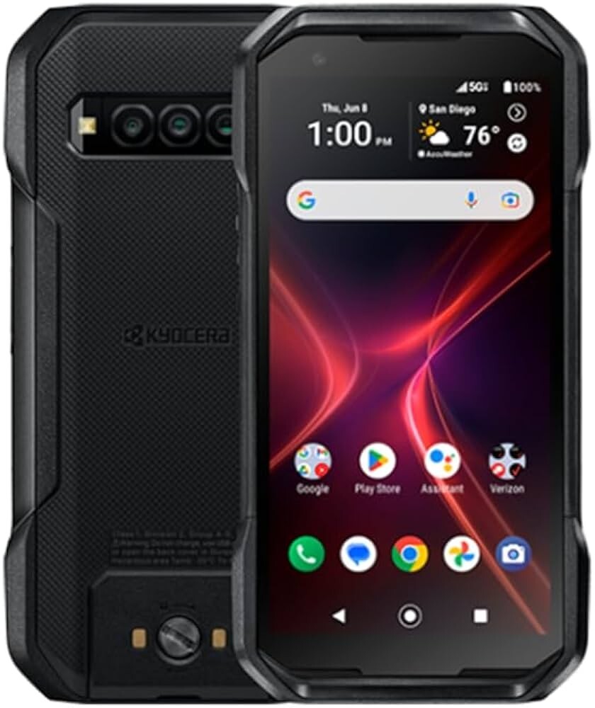 Kyocera E7200 DuraForce PRO 3 Verizon 5G 5.3IN ANDROID 128GB Rugged Smartphone