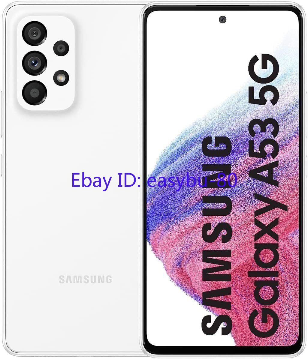 Unlocked Samsung Galaxy A53 5G SM-A536U 128GB+6GB 64MP New Sealed Multicolor