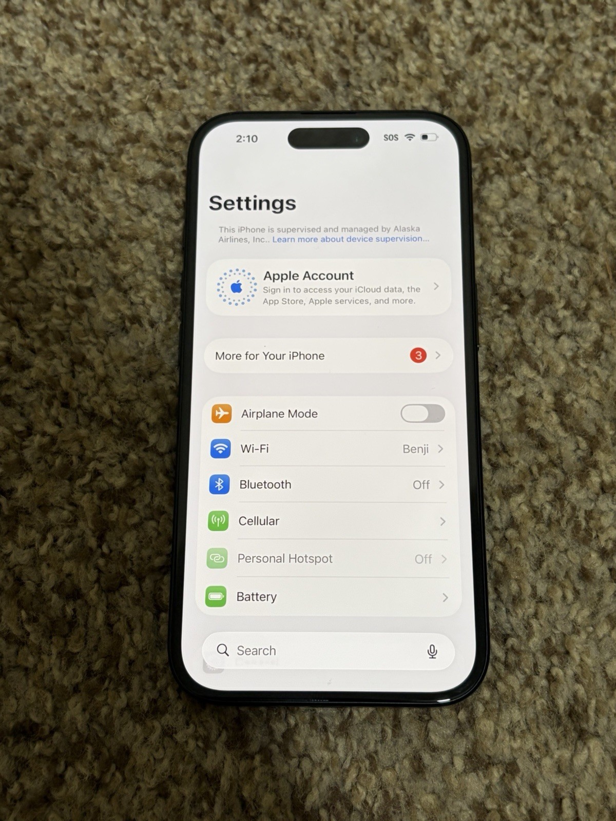 Apple iPhone 16 128GB Black Unlocked Read Description
