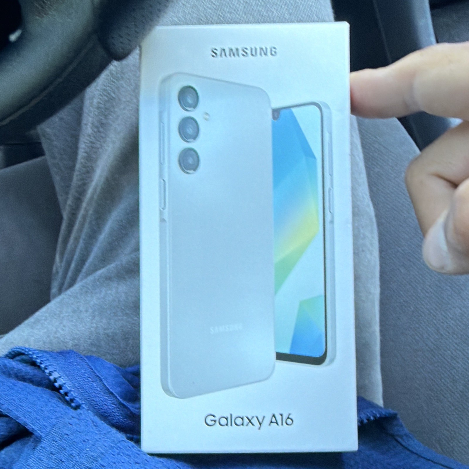 Samsung Galaxy A16 Smartphone Light Blue 50MP Camera NFC Wi-Fi Bluetooth Bar