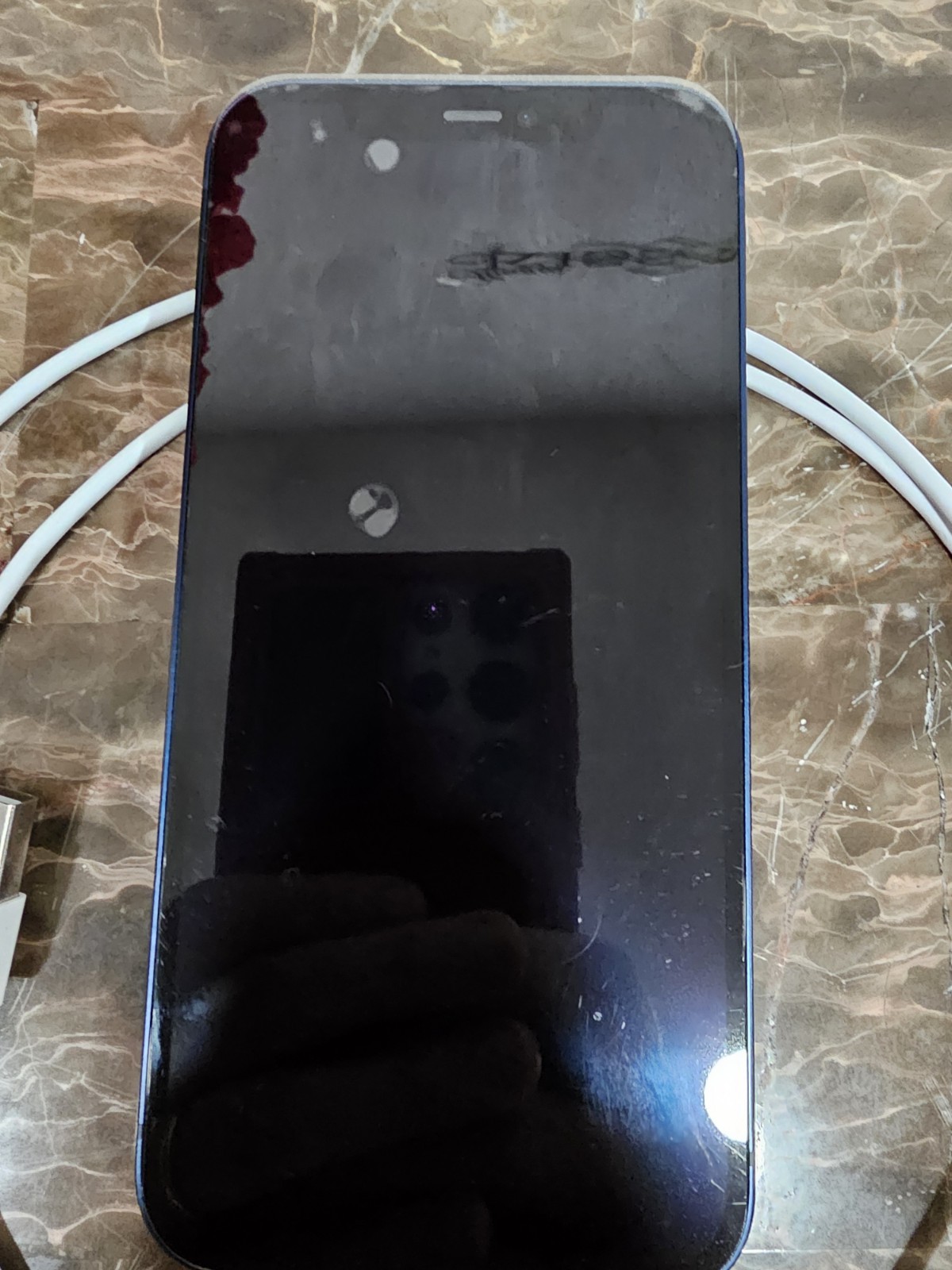 Apple iPhone 12 – 64 GB – Blue (AT&T) 5G GSM A2172 Smartphone
