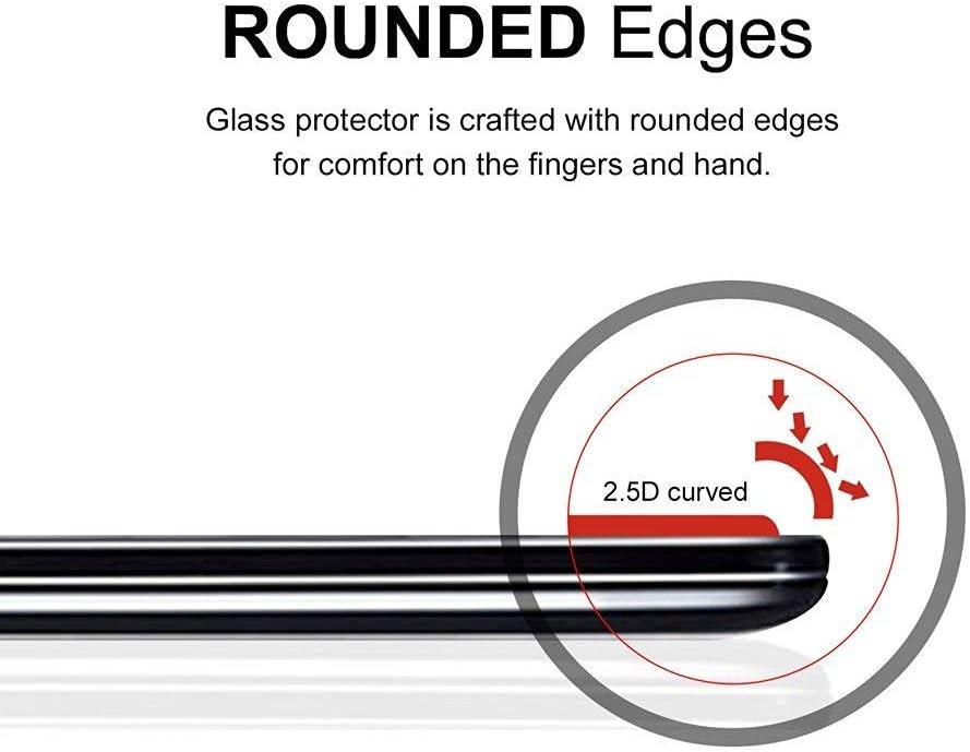 2 Pack Tempered Glass Screen Protectors for LG Stylo 6, Bubble Free, Anti Scratc