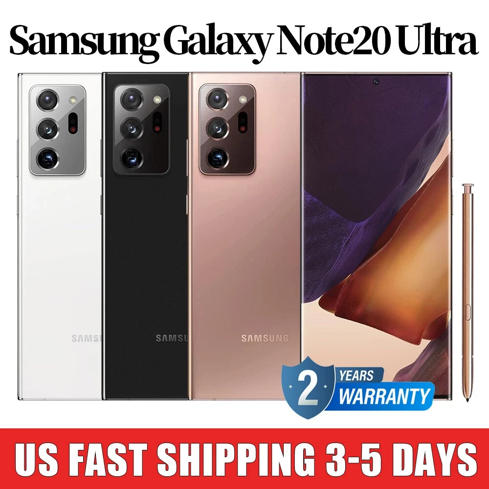 New Sealed Samsung Galaxy Note20 Ultra 5G/ Note10+ Plus Unlocked 2Year WARRANTY