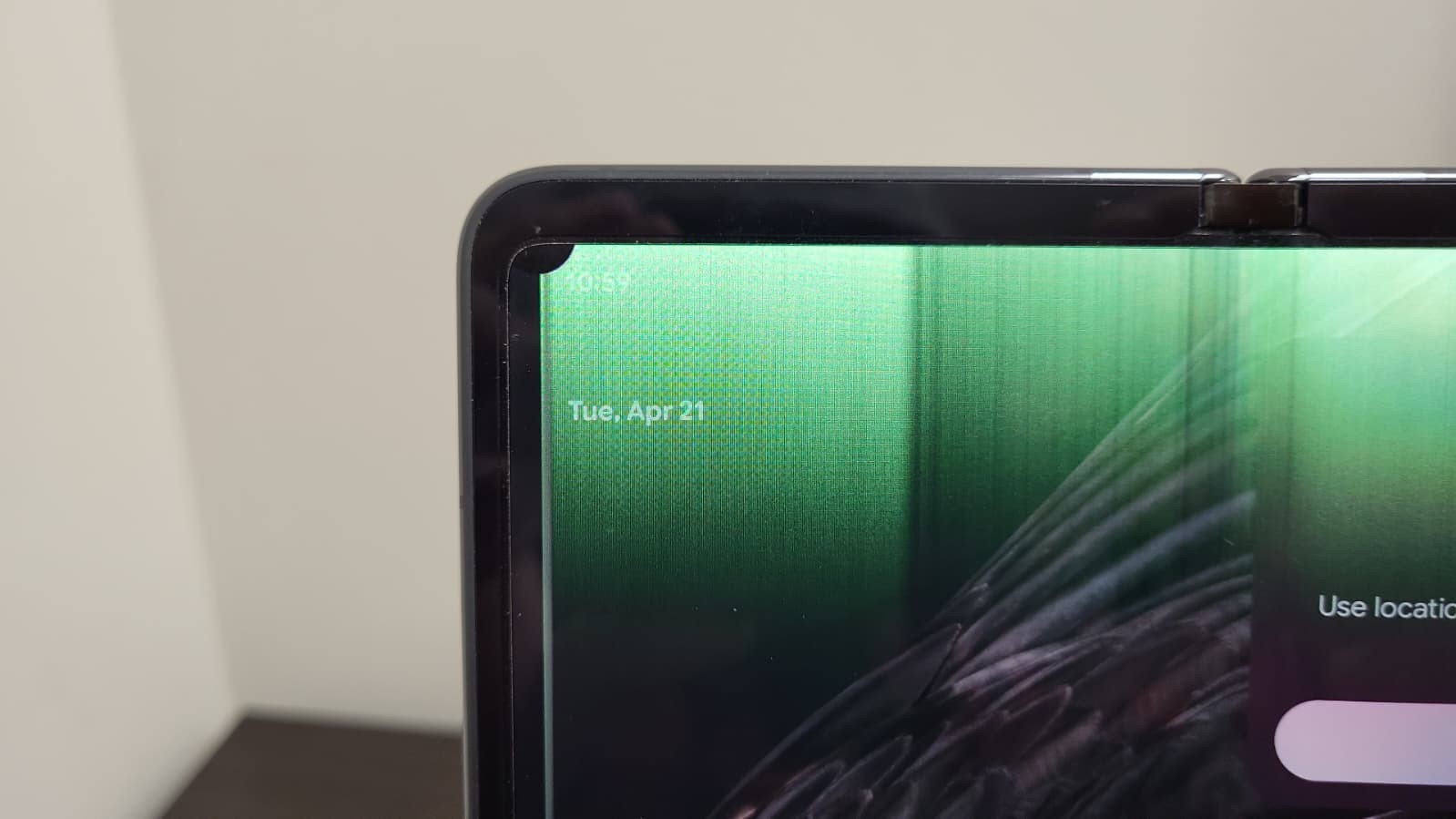 Google Pixel Fold 5G – 256 GB – Obsidian (Unlocked) A Grade – Black Dot/Glitches