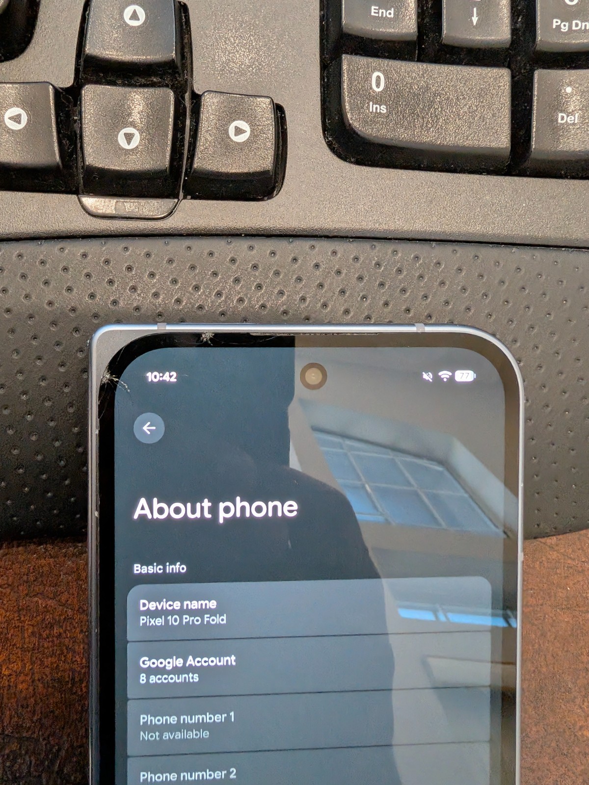 Google Pixel 10 Pro Fold – 256 GB – Moonstone (Unlocked)