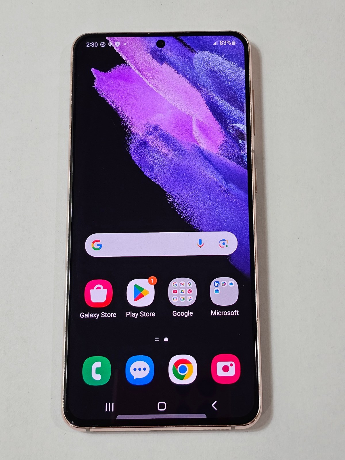 Samsung Galaxy S21 G991U 128GB Phantom Violet Unlocked Smartphone USED-GREAT