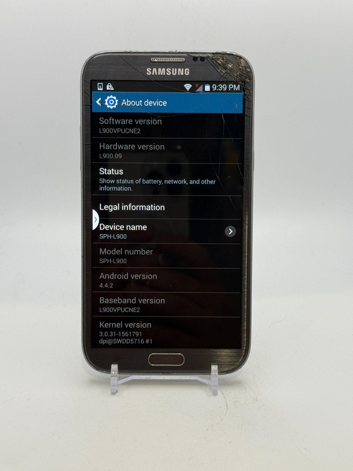 Samsung Galaxy Note II – Gray – 16GB – (Sprint) – Smartphone – Read Description