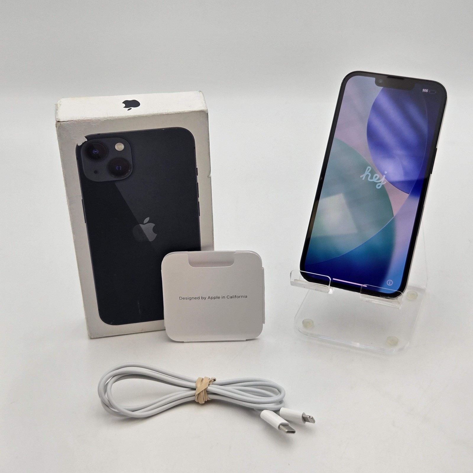 Apple iPhone 13 128GB Midnight – MetroPCS ONLY Clean IMEI – Used B 100% Battery