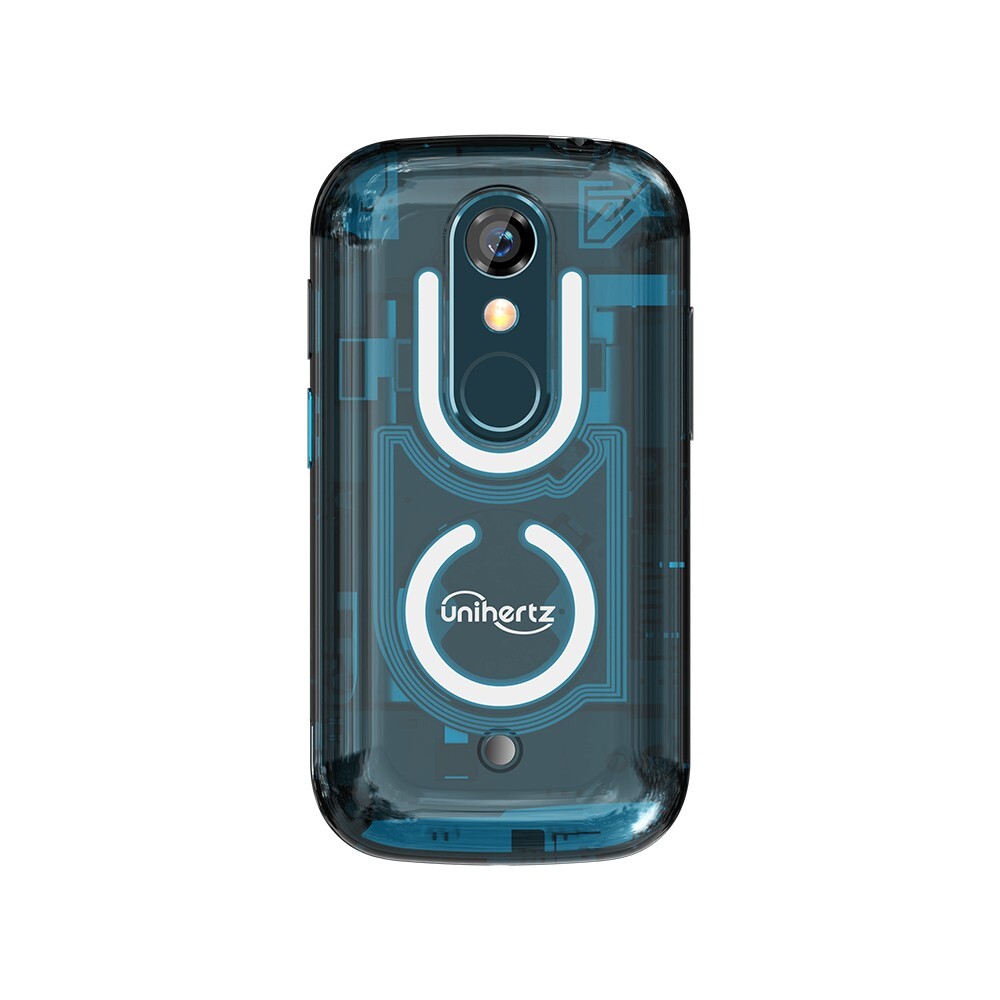 Unihertz Jelly Star Android 13 4G Blue Smartphone Unlocked With LED Light NFC