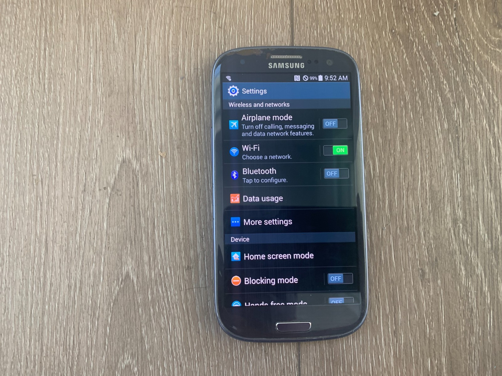 Samsung galaxy S III SCH-I535 4G 16GB Verizon Android Wireless Smartphone