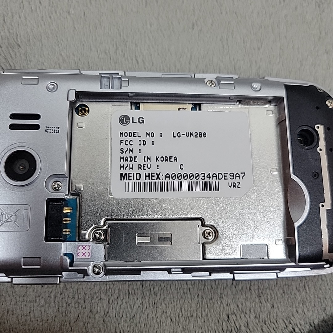 LG VN280 Extravert 2 Cell Phone Slider Phone – DEMO UNIT – *READ* #c, VERY CLEAN