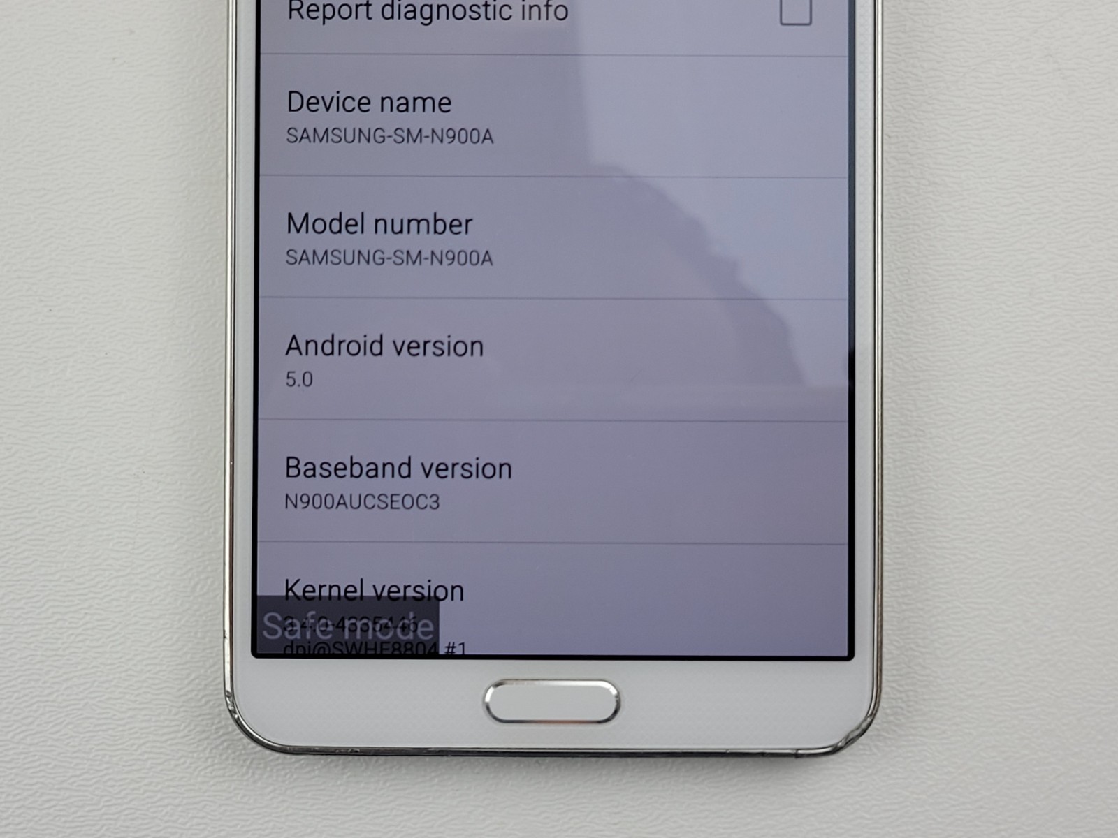 Samsung Galaxy Note 3 (SM-N900A) 32GB (AT&T) Smartphone – Clean IMEI – H3610