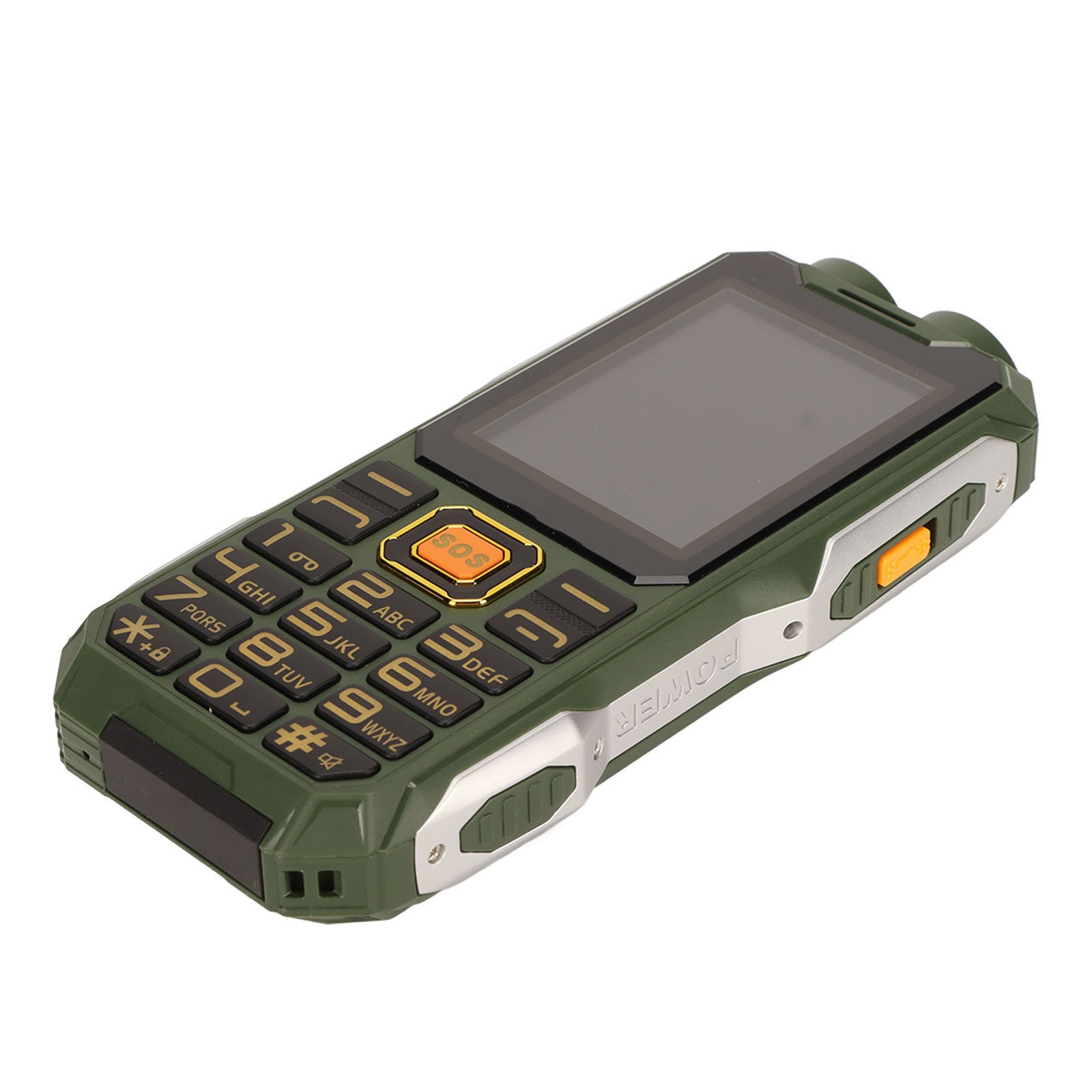 Senior Cellphone 2G 2.6in Ultrathin 16800mAh High Volume Elderly Mobile Phone