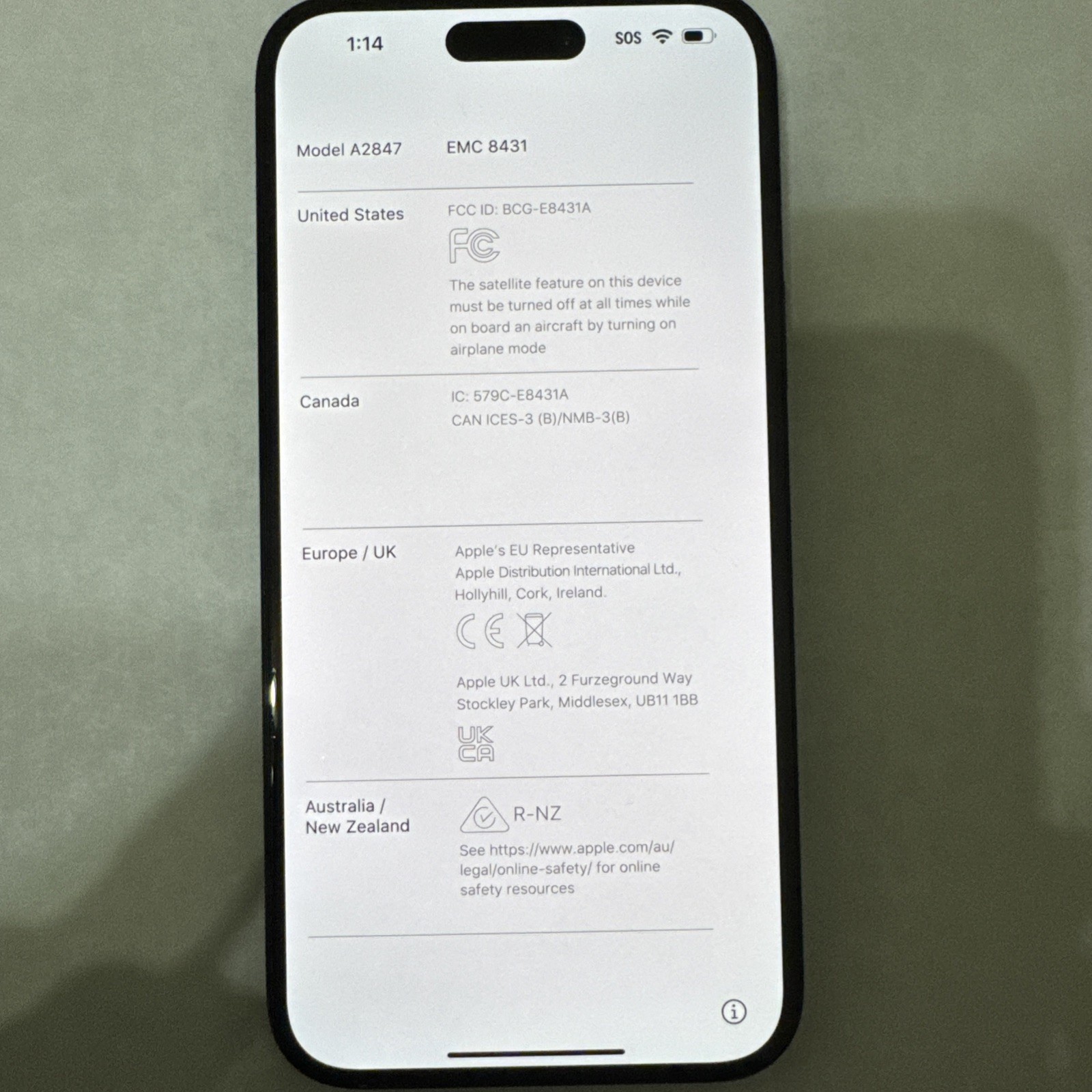iphone 15 plus unlocked 128gb B Grade