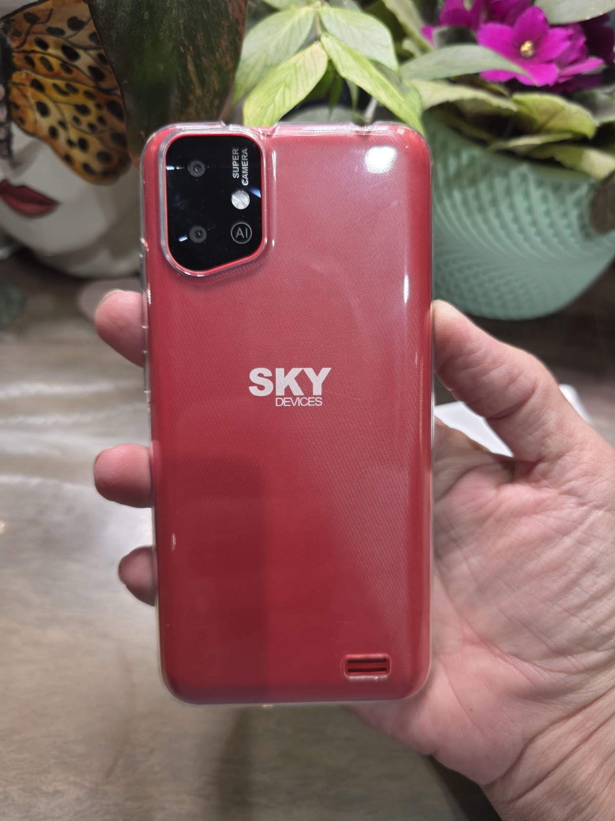 Sky Devices Elite P55 Pro Unlocked Cell Phone ***RED***