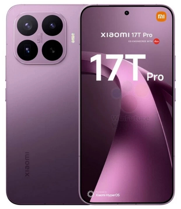 Xiaomi 17T Pro 5G 6.83” AMOLED GLOBAL MODEL Dimensity9500 Black, Purple, Blue