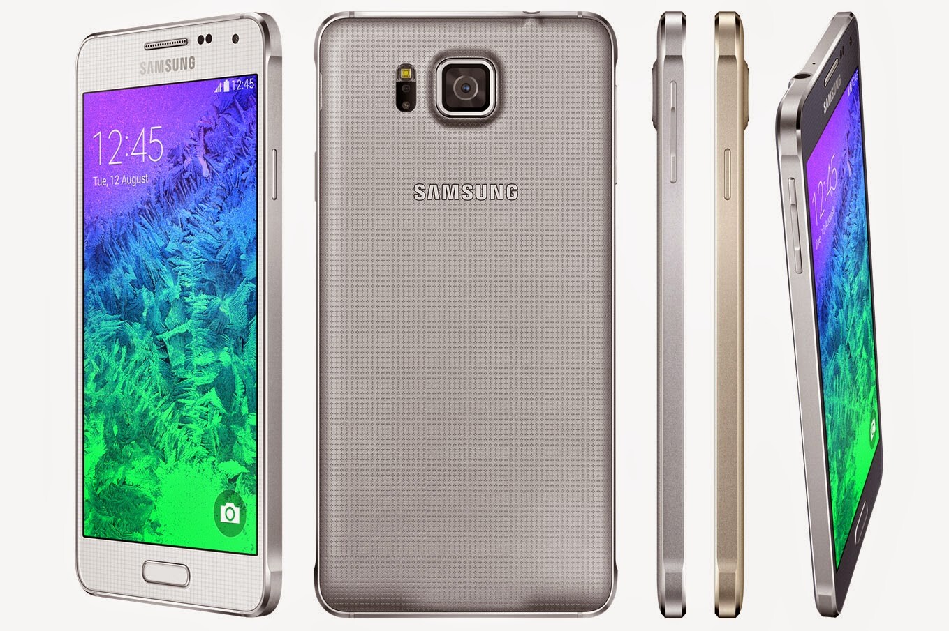 Original Unlocked Samsung Galaxy Alpha G850 32GB 12MP 4.7 in Quad Core Excellent