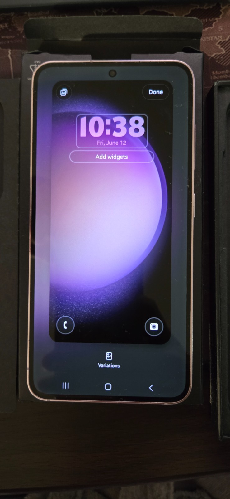 Samsung Galaxy S23 256GB SM-S911U1, factory unlocked, Purple in original Box