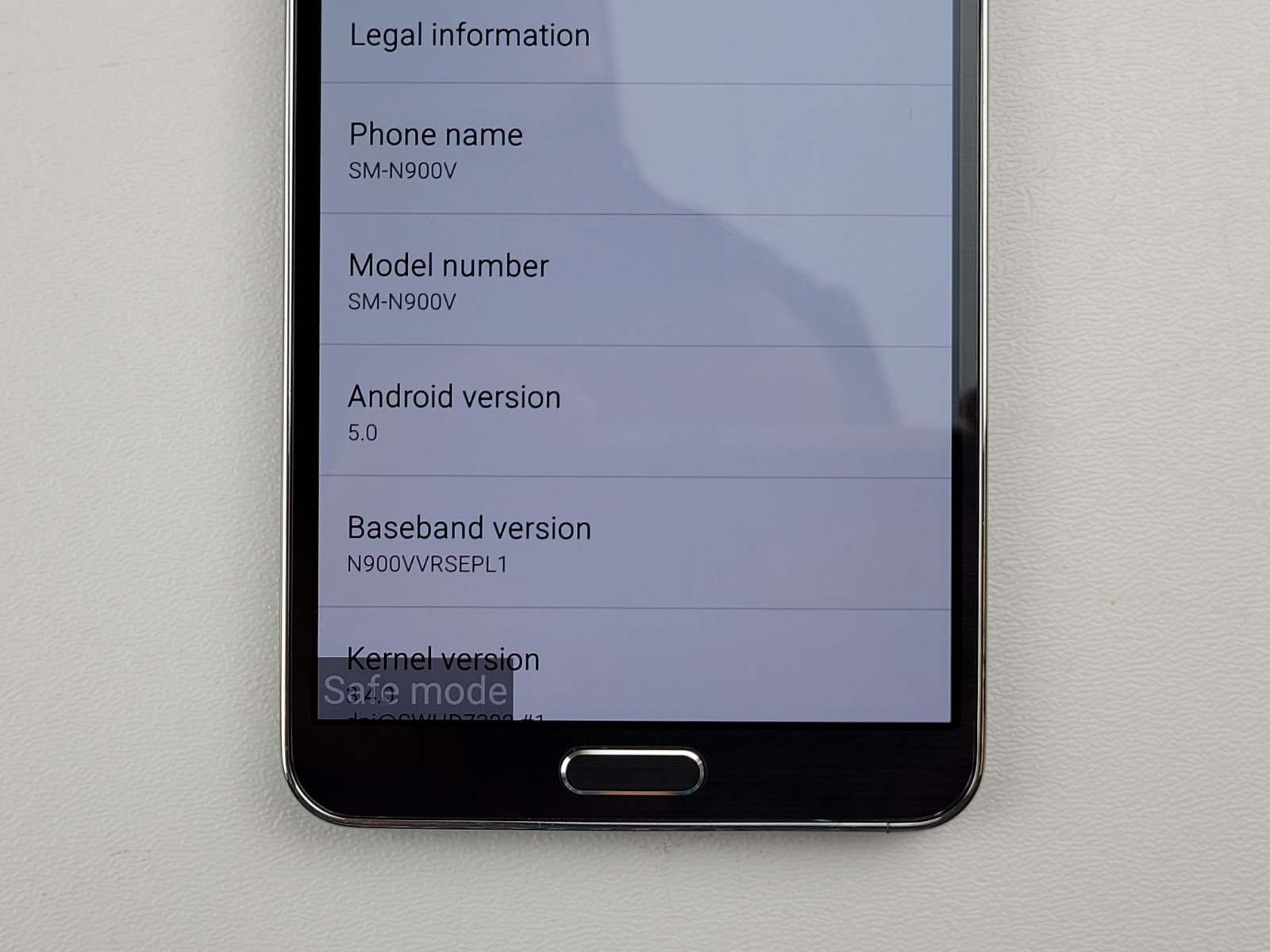 Samsung Galaxy Note 3 (SM-N900V) 32GB – Black (GSM Unlocked) Smartphone – H4034