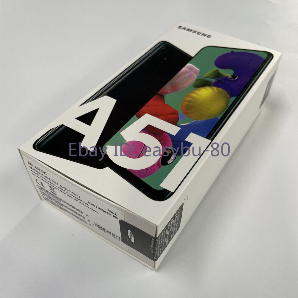 Samsung Galaxy A51 SM-A515U A515F/DS 128GB 4GB 4000mAh Unopened Multicolor