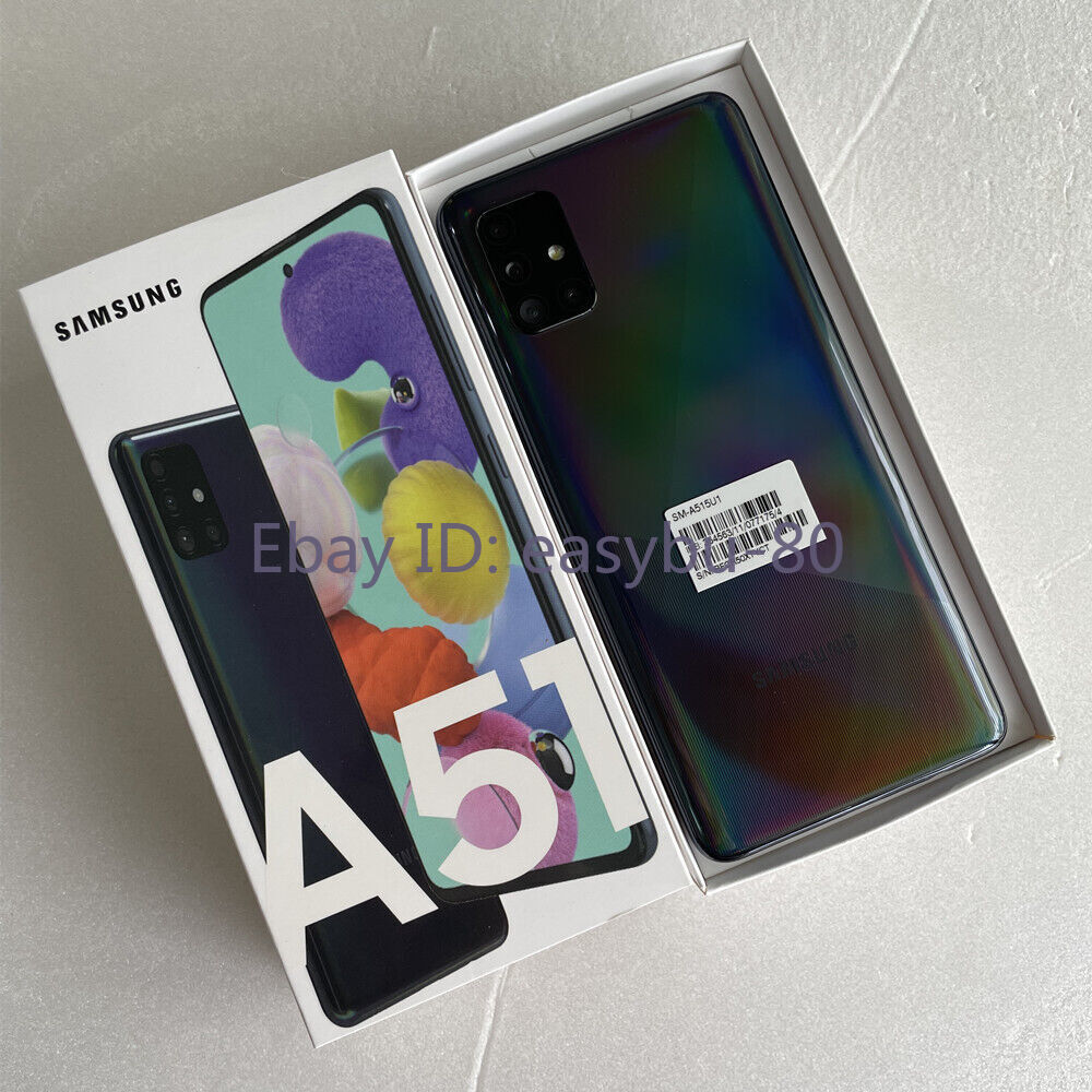 Samsung Galaxy A51 SM-A515U A515F/DS 128GB 4GB 4000mAh Unopened Multicolor