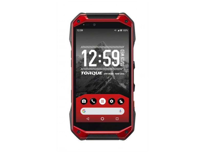 TORQUE G04 KYV46 Red Unlocked AU Version Rugged Smartphone 64GB Japan Model New