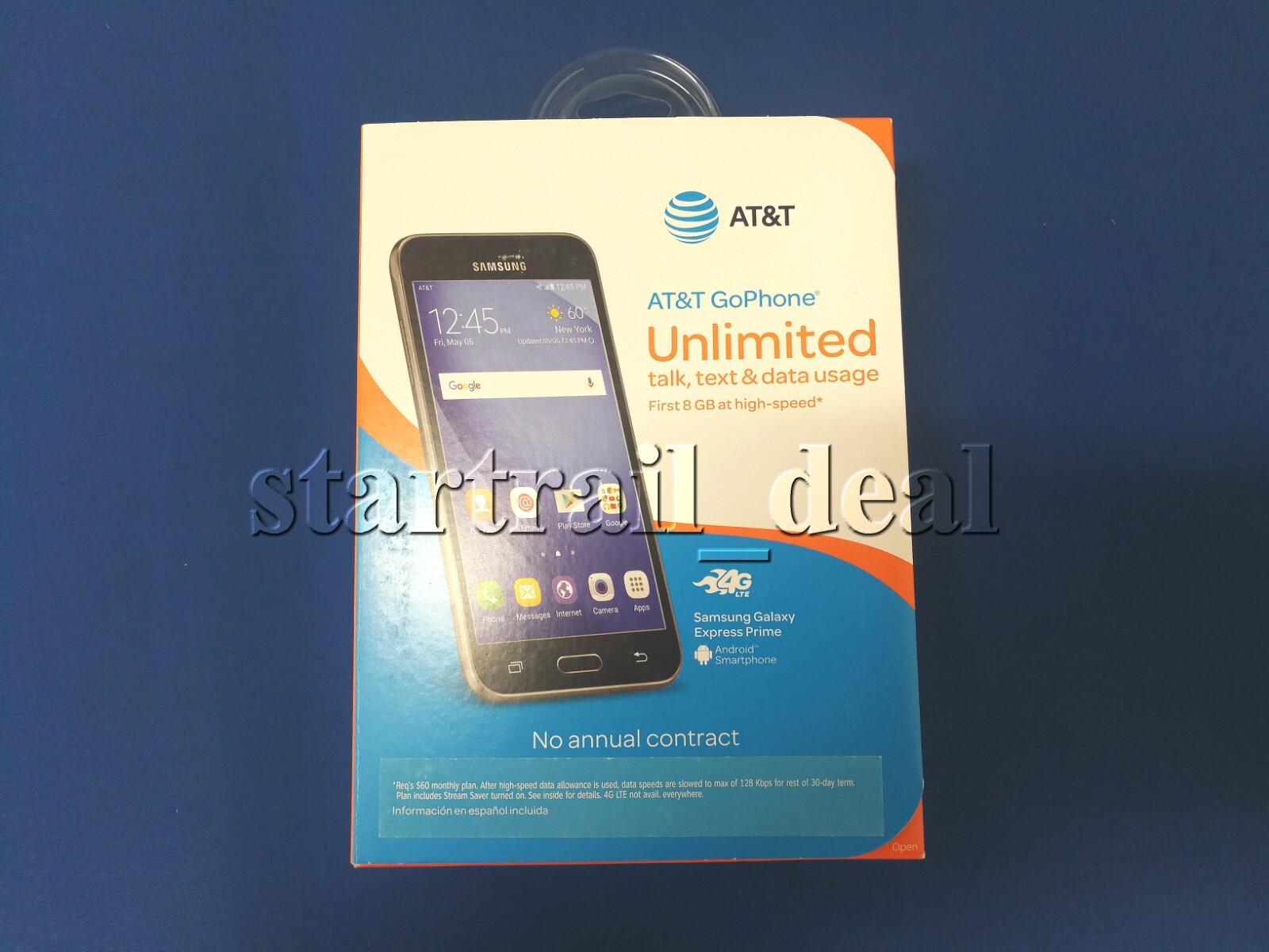AT&T Prepaid Smartphone 5″ HD 16GB microSD Samsung Galaxy Express Prime SM-J320A