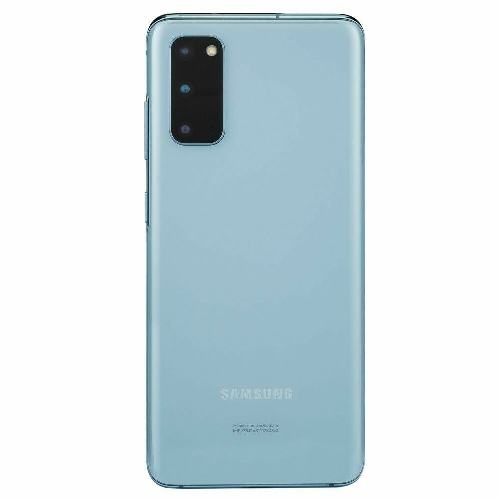 Samsung Galaxy S20 128GB Unlocked SM-G981U 6.2″ Smartphone SM-G981U Good Refurb
