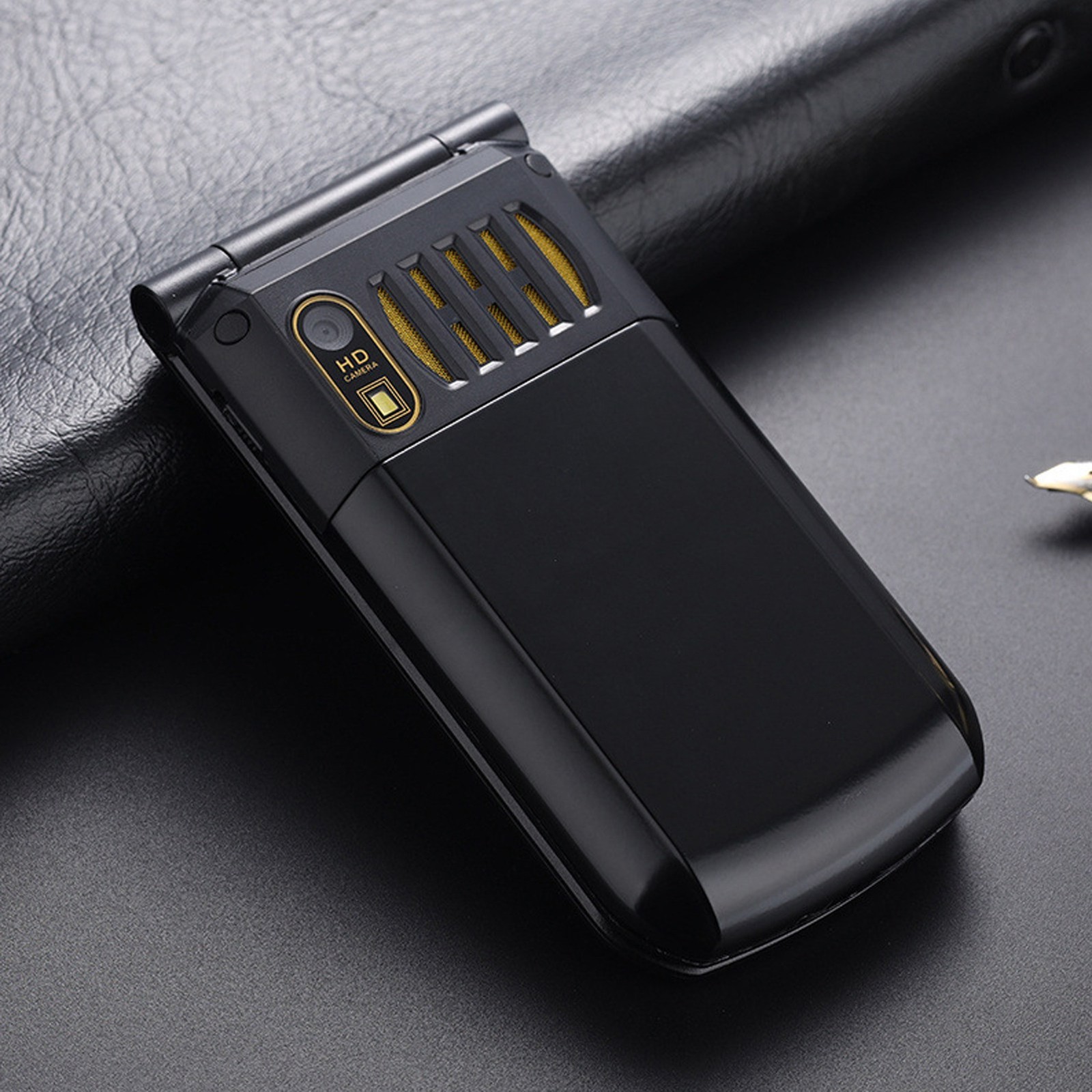 YEEMI K21+ 4G Flip Cell Phone Big Button 2.6in 1.77in Dual Screen Loud Soun XYIY