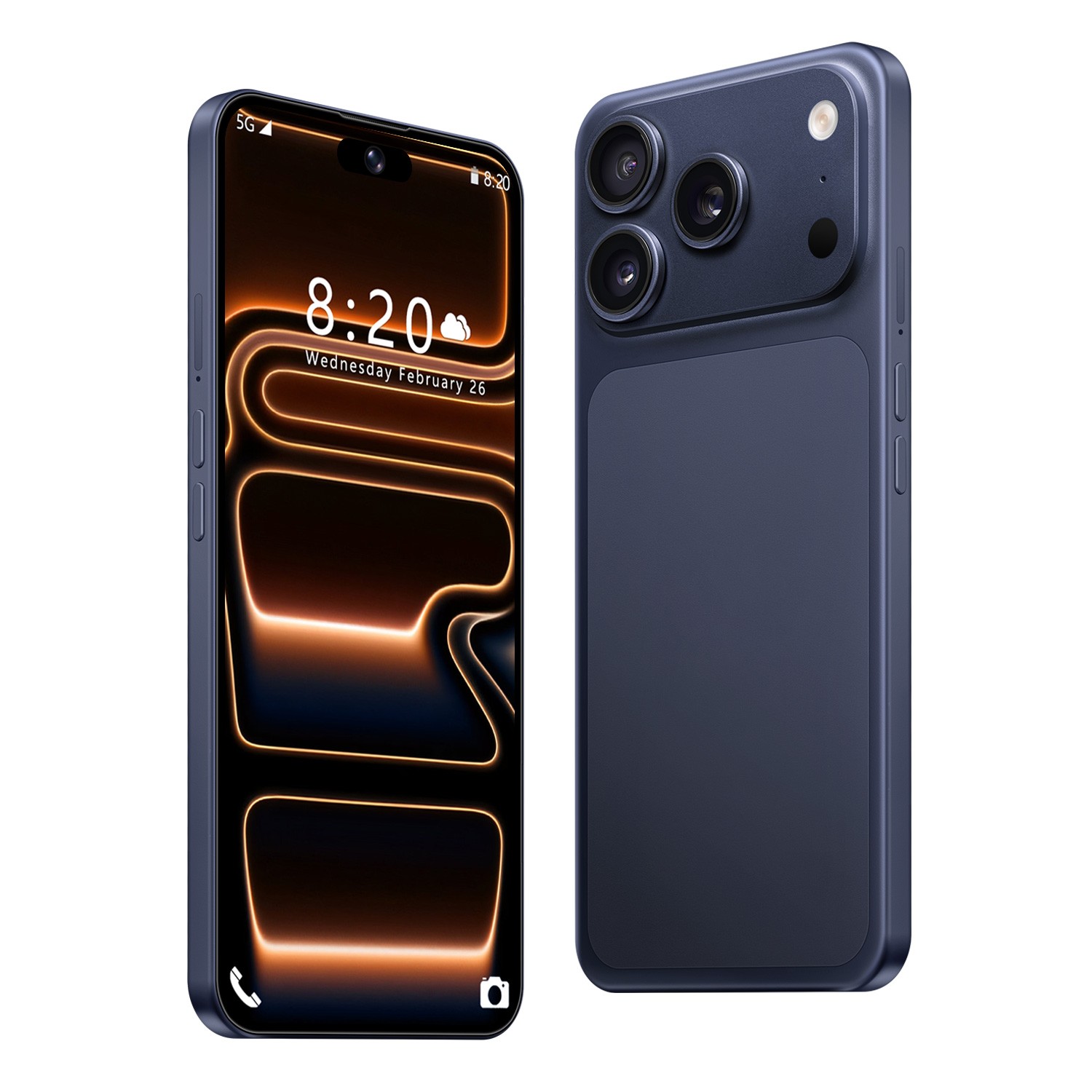Unlocked Smartphone G17 Pro Max 5G Dual SIM Cell Phone Android Cheap Phone