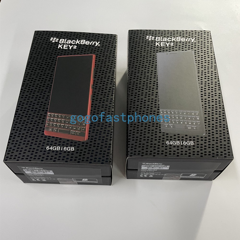BlackBerry KEY2 Single or Dual SIM 64GB Unlocked 3500mAh New Sealed Smartphone